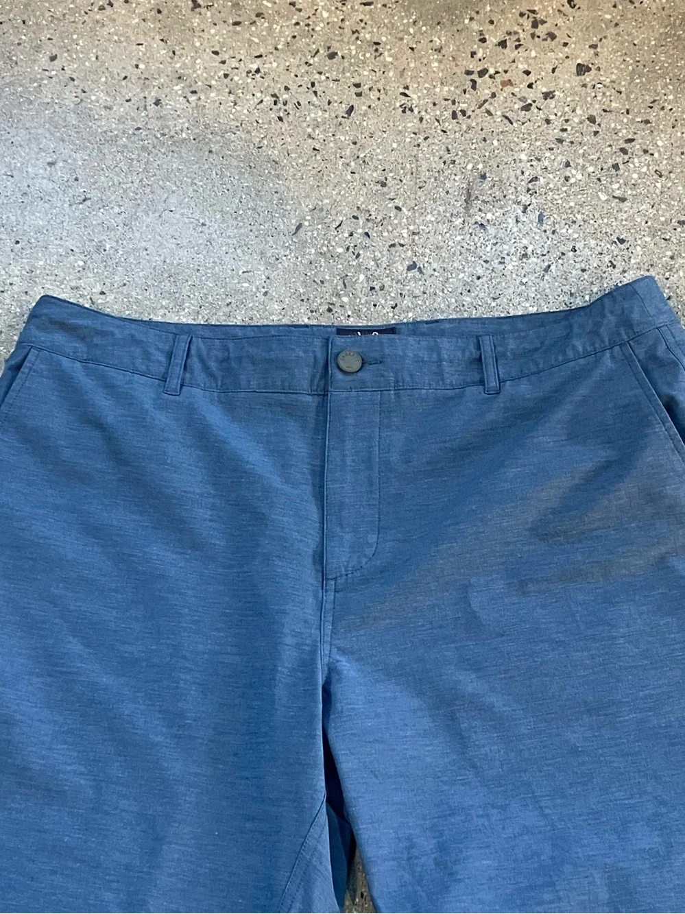 Faherty Blue Nights All Day Shorts Size 36”